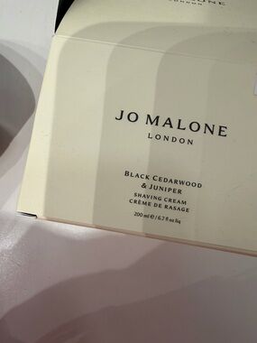 Jo Malone Cream Shaving Cream with Black Cedarwood & Juniper new 2026